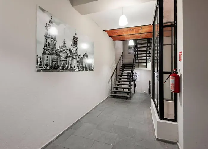 Apartment 403 Walk To Zocalo 1bdrm 1bath Ac Rooftop Mexico City